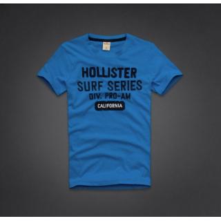T-shirt Hollister Homme Bleu